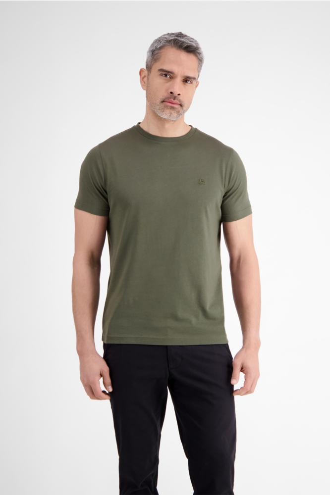 BASIC T SHIRT MET LOGO BORDUURSEL 2573000 661